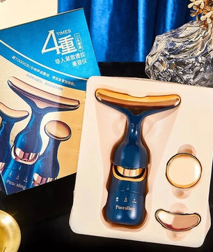 3 In 1 Facial Lifting Device Neck Facial Eye Massage Face Slimmer