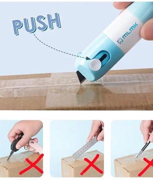 2-in-1 Thermal Paper Eraser & Mail Opener with Privacy Protection