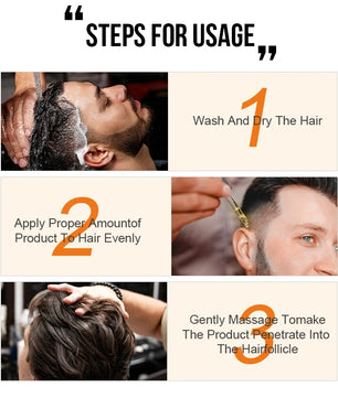 PURC Ginger Hair Growth Oil Fast Hair Loss Treatment Smoothing Repair