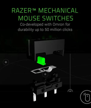 Razer Mamba Elite 5G 16000 dpi wired gaming mouse, optical sensor, 9 programmable buttons, mechanical switches, ergonomic shape