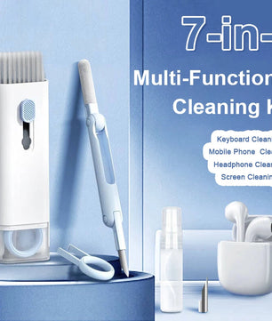 7-in-1 Multifunctional Cleaning Kit Laptop Keyboard Cleaning Brush Mobile Phone
