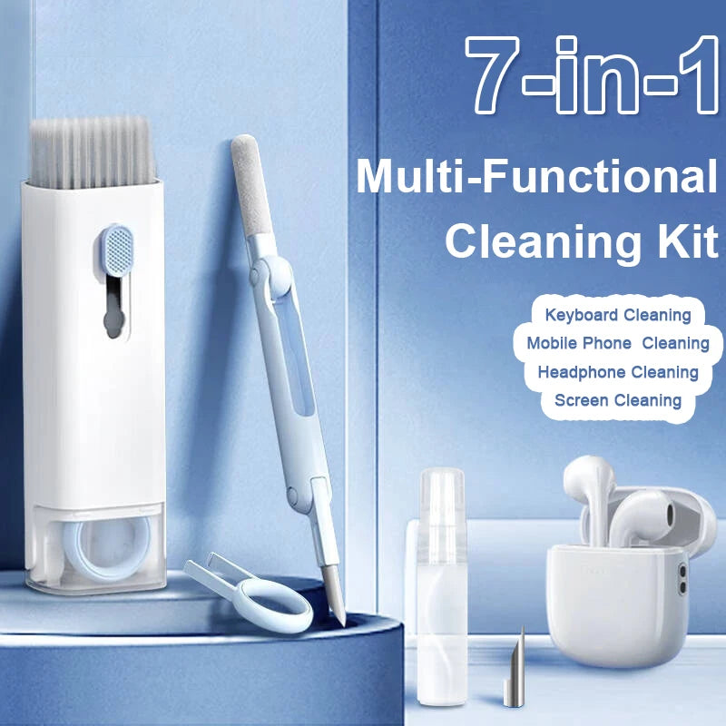 7-in-1 Multifunctional Cleaning Kit Laptop Keyboard Cleaning Brush Mobile Phone