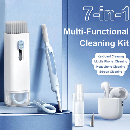 7-in-1 Multifunctional Cleaning Kit Laptop Keyboard Cleaning Brush Mobile Phone