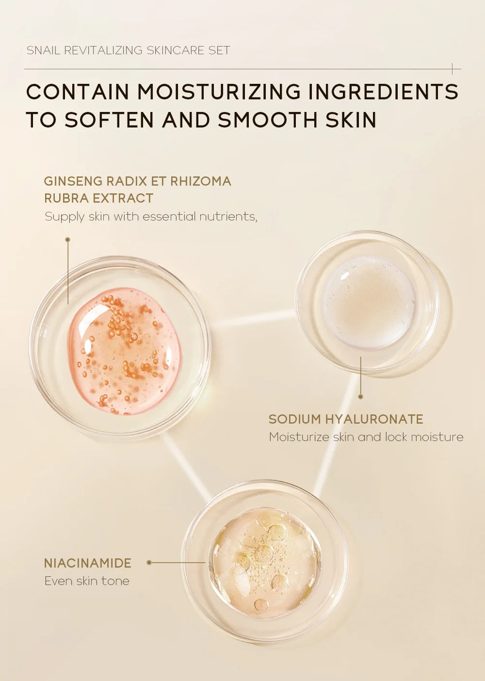 3pcs/set LAIKOU Vitamin C 24K Golden Sakura Skin Care Sets Face Cream