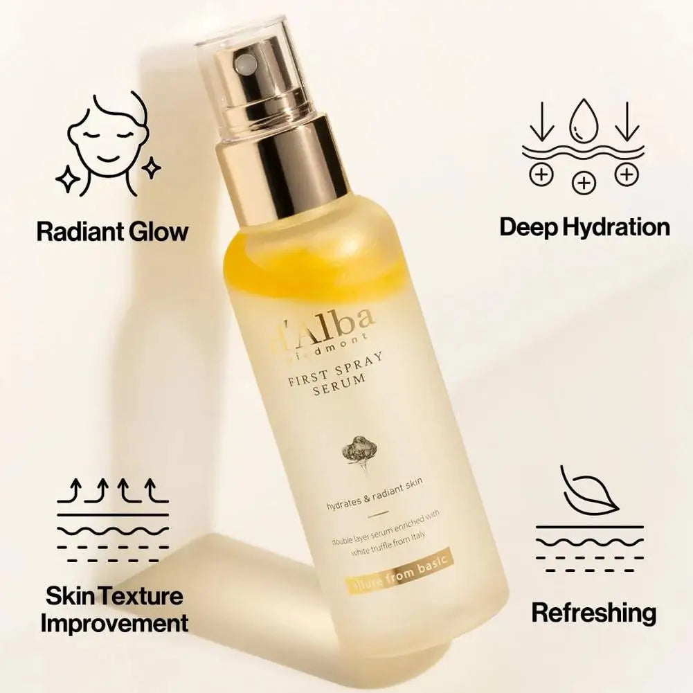 100ML DAlba White Truffle Spray Essence Light Facial Moisturizer Skin