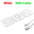  White with cable