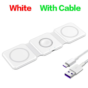 White with cable