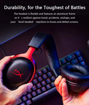 HyperX Cloud 3 III Wired Gaming Headset eSports Professional Head Mounted Headphone For PC PS4 PS5 Xbox Switch Accessories