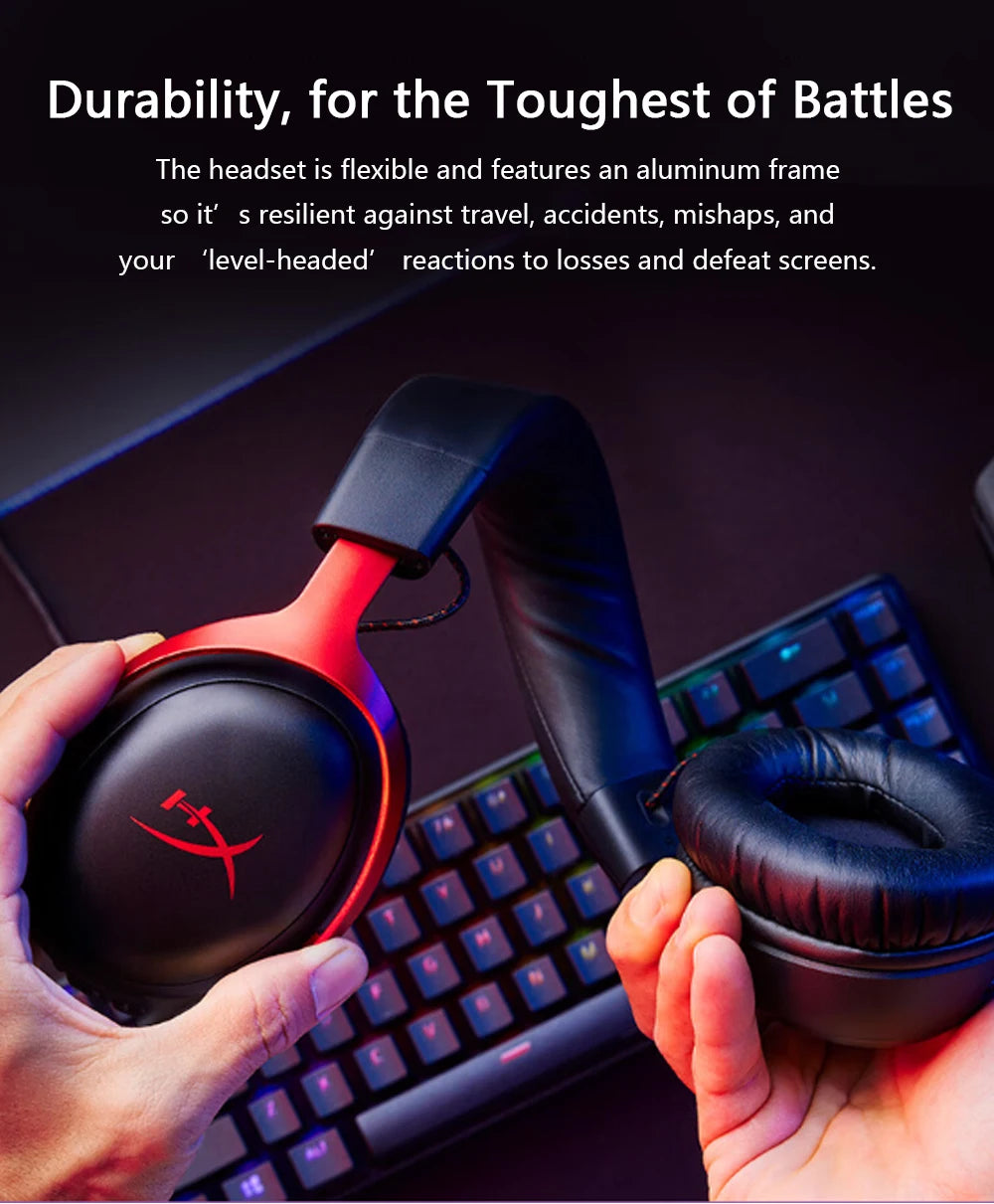 HyperX Cloud 3 III Wired Gaming Headset eSports Professional Head Mounted Headphone For PC PS4 PS5 Xbox Switch Accessories