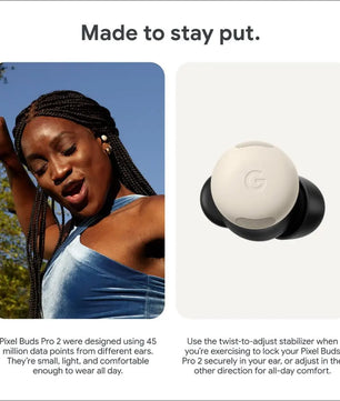 Brand New Google Pixel Buds Pro 2 - Wireless Earbuds with Active Noise Cancellation – Bluetooth Headphones
