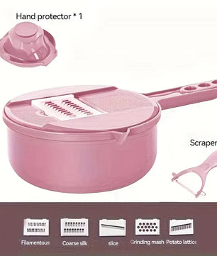 9 in 1 Vegetable Cutter Multi-Functional Potatoes Manually Cut Shred Slicer Grater Kitchenware Acceesories Tools