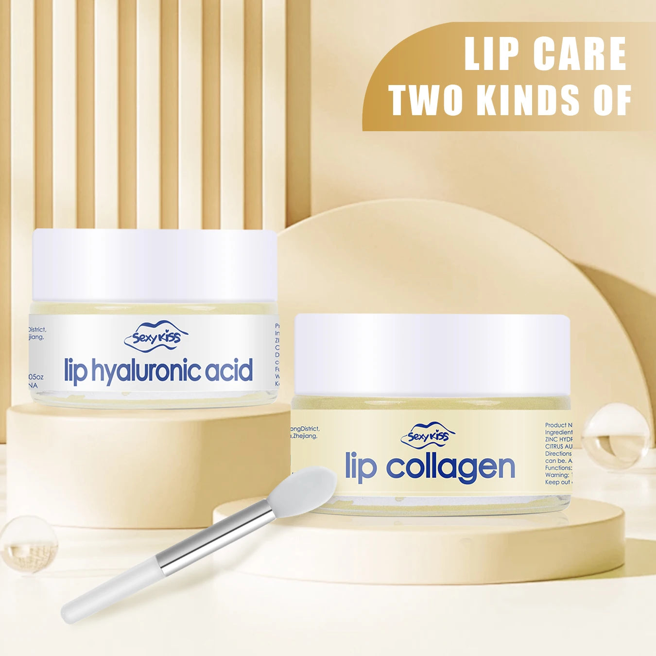 Hyaluronic acid collagen Sleep lip mask 20g deep hydration lasting moisturizing