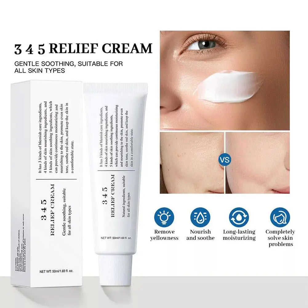 Dr.Althea 345 Relief Face Cream Address Blemishes Nourishing Skin
