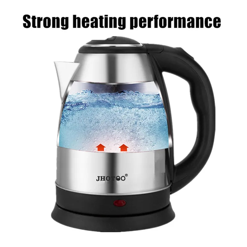 Best 1.8L 220V Stainless Steel Electric Kettle – Durable & Travel-Friendly"