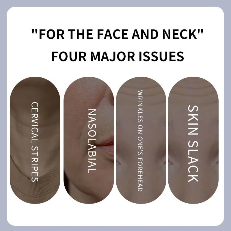 Facial And Neck Lifting Device 3 Colors Led Photon Therapy Skin Tighten Reduce Double Chin Anti Wrinkle Neck Face Beauty Device