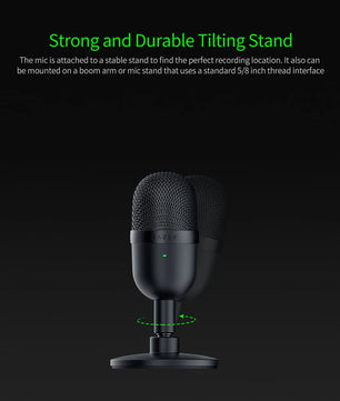 Razer Seiren Mini Microphone USB Microphone Ultra-compact Condenser Streaming Mic Razer Seiren Mini Microphone USB