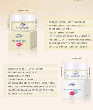 Hyaluronic acid collagen Sleep lip mask 20g deep hydration lasting moisturizing