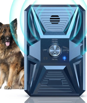 Ultrasonic Anti-Bark Device 3-Level Control Rechargeable Dog Bark Deterrent with 33FT Reach for All Breeds Indoor & Outdoor Use
