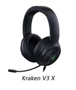 Razer Kraken V3 X - Wired USB Gaming Headset ,HyperClear Cardioid Microphone, 7.1 Surround Sound, RGB Chroma
