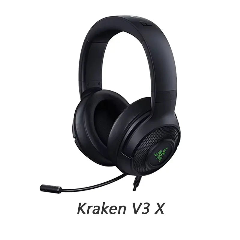 Razer Kraken V3 X - Wired USB Gaming Headset ,HyperClear Cardioid Microphone, 7.1 Surround Sound, RGB Chroma