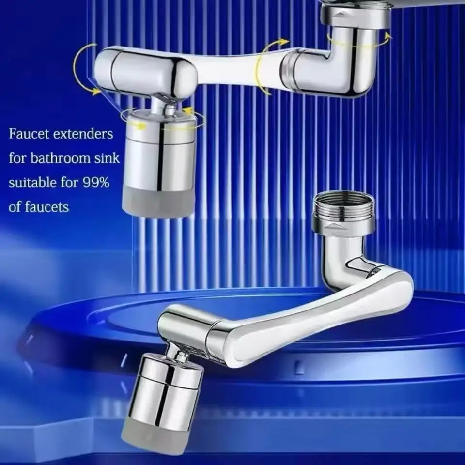 New universal rotary telescopic faucet inflator plastic splash filter kitchen faucet washbasin faucet bubbler nozzle manipulator