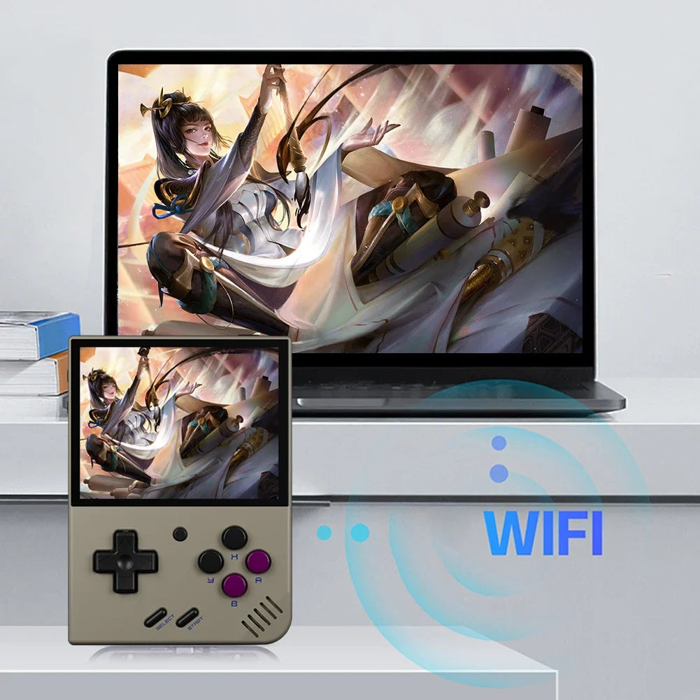 NEW Miyoo mini + Miyoomini Plus 3.5'' IPS OCA Portable 128GB Video Game Consoles ARM-Cortea-A7 3000mAh Support More Retro Game