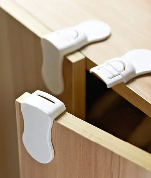Baby Safety Drawer Lock Security Protection Anti-Pinching Hand Cabinet Drawer Lockers Baby Safety Accessories Buckle for Child
