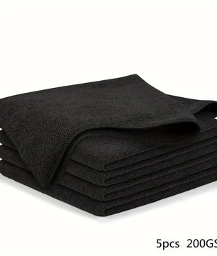 5/10/20pcs Kitchen Towel, Ultra-fine Fiber Light Gray Cleaning Cloth Set, Absorbent, Soft And Stain-removing Cloth