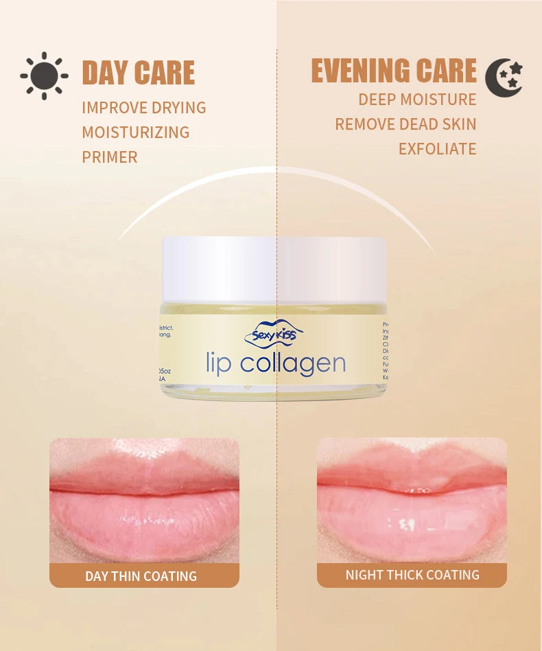 Hyaluronic acid collagen Sleep lip mask 20g deep hydration lasting moisturizing