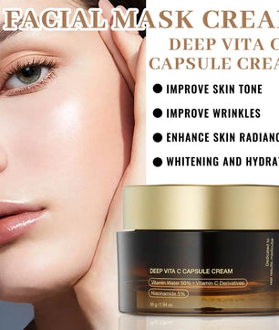 Deep Vitamini C Gold Boba Facial Moisturizer