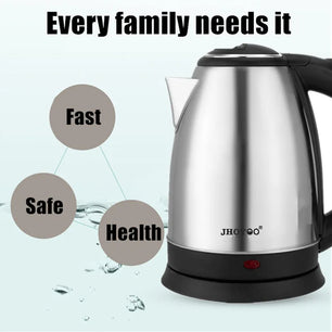 Best 1.8L 220V Stainless Steel Electric Kettle – Durable & Travel-Friendly