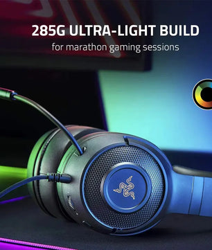 Razer Kraken V3 X - Wired USB Gaming Headset ,HyperClear Cardioid Microphone, 7.1 Surround Sound, RGB Chroma