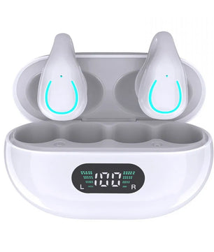 Wireless Bluetooth Earphones Earring HIFI Bass Music Headphones Ear Clip Sport TWS Earbuds Game Headset PK Ambie Sound Earcuffs