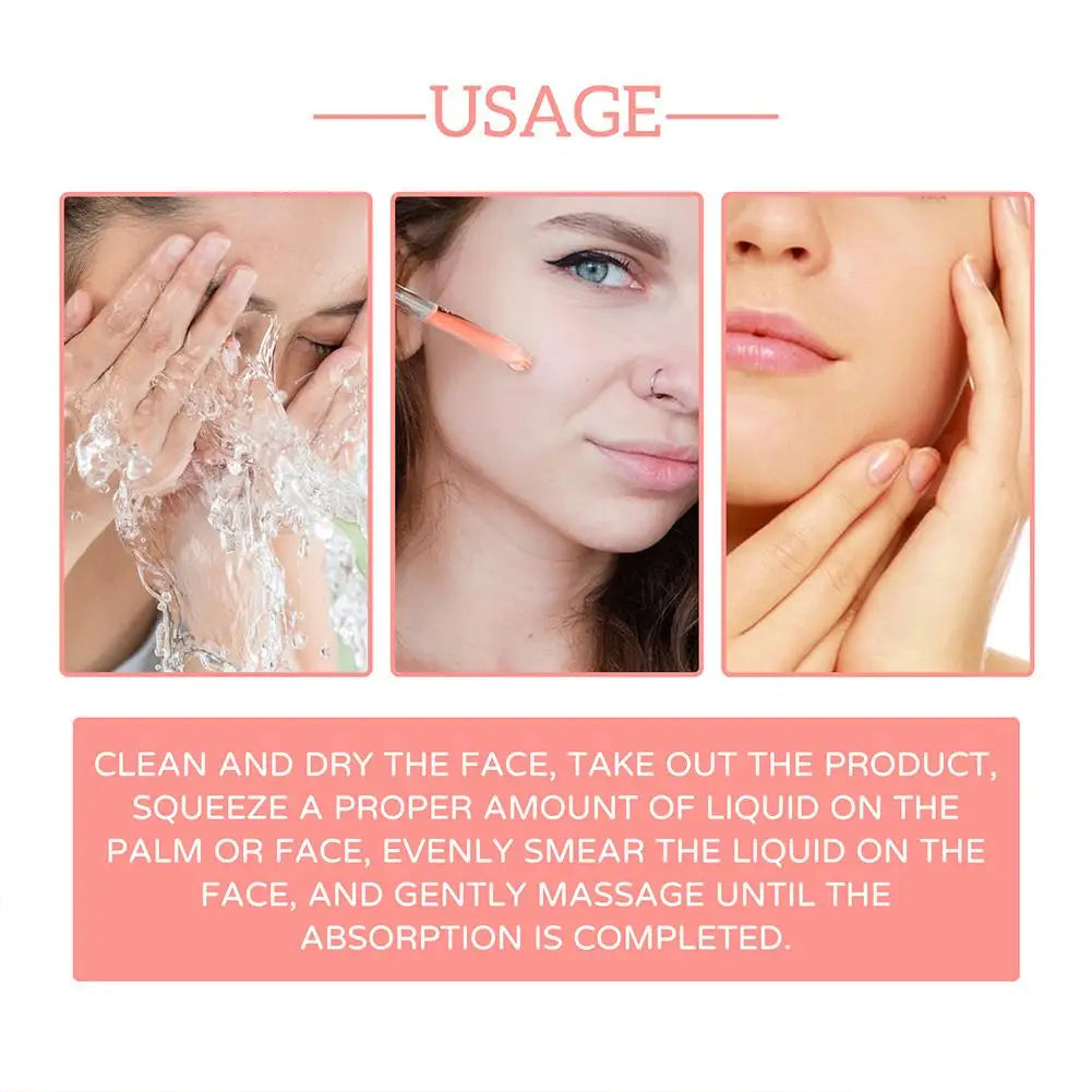 5 In 1 Fade fine lines Firming Face Serum Moisturizing brightning Vitamin C