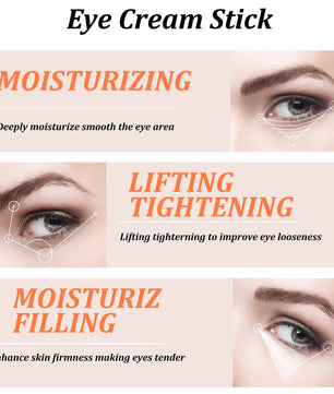 Snail Eye Cream Stick Collagen Fade Fine Lines Wrinkle Lightening Dark Circles