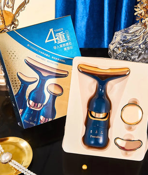 3 In 1 Facial Lifting Device Neck Facial Eye Massage Face Slimmer