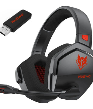 NUBWO G06 Dual Wireless Gaming Headset with Microphone for PS5, PS4, PC, Mobile, Switch, 2.4GHz Bluetooth 5.3 Gaming Headphones