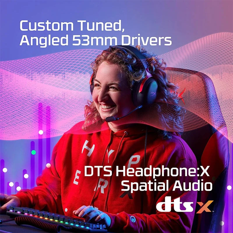 HyperX Cloud 3 III Wired Gaming Headset eSports Professional Head Mounted Headphone For PC PS4 PS5 Xbox Switch Accessories