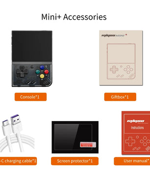 NEW Miyoo mini + Miyoomini Plus 3.5'' IPS OCA Portable 128GB Video Game Consoles ARM-Cortea-A7 3000mAh Support More Retro Game