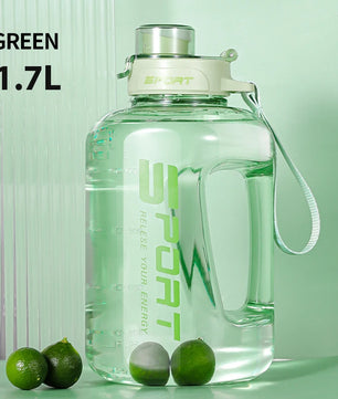 Water Bottle Large Sports Water Bottle Travel Kettle Large Fitness Gym Portable Capacity with Straw Leakage-Proof Cup Drinkware