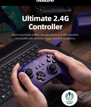 8BitDo Ultimate 2.4G Wireless Hall Effect Controller 100% Original  for PC, Windows Steam Deck, Android iPhone