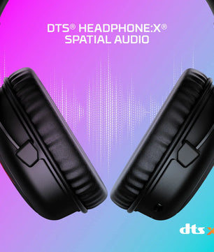 HyperX Cloud II Core Wireless Headset Gaming USB for PC Windows Computer Gamer Detachable Noise Cancelling Microphone DTS Headph