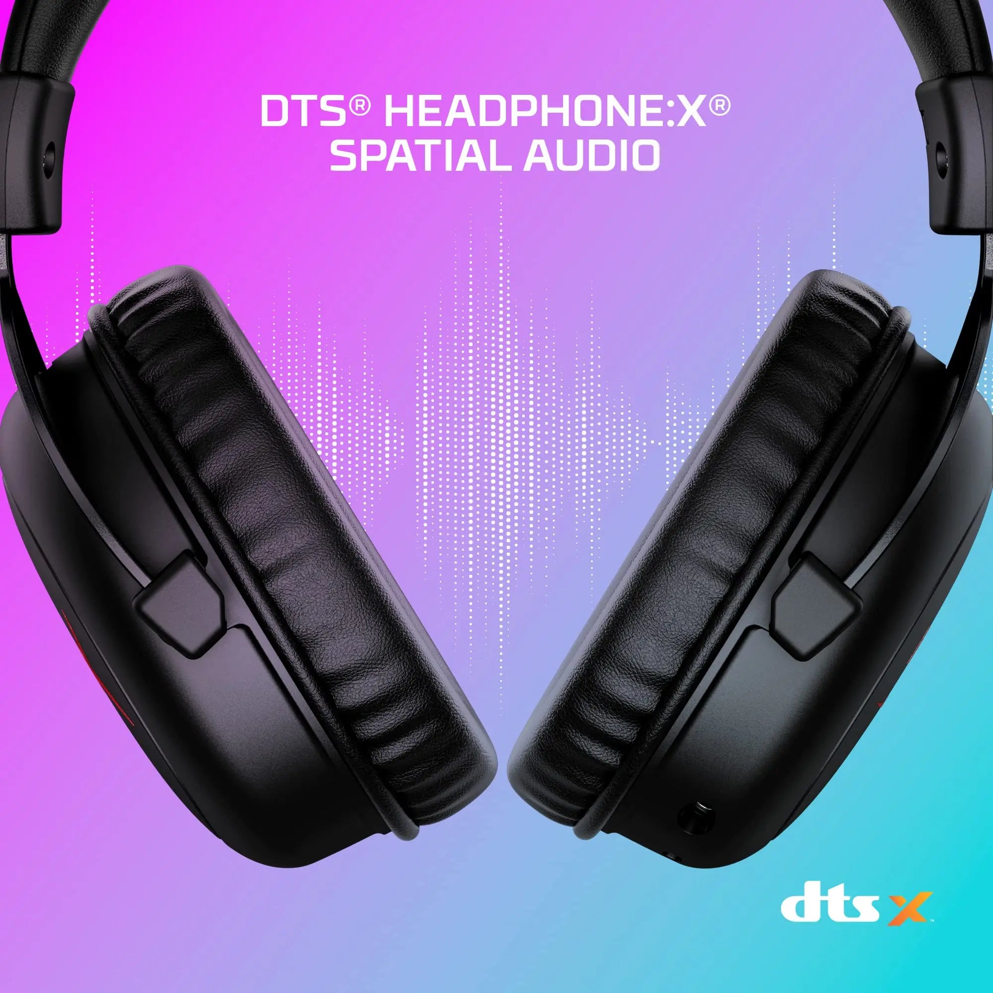 HyperX Cloud II Core Wireless Headset Gaming USB for PC Windows Computer Gamer Detachable Noise Cancelling Microphone DTS Headph