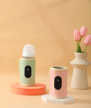 USB constant temperature heating bottle cup cover insulation artifact warm milk cover portable universal insulation cover for ou