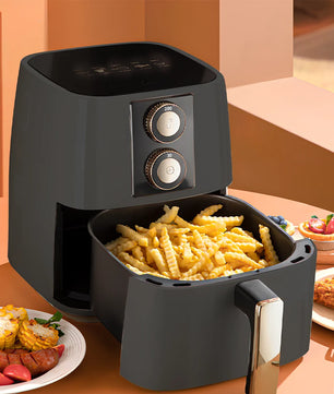 5L air fryer 1500W 220-240V Electric Fryer Air Fryer Home Oil-Free air fryer temperature adjustment 30 Minute Timer