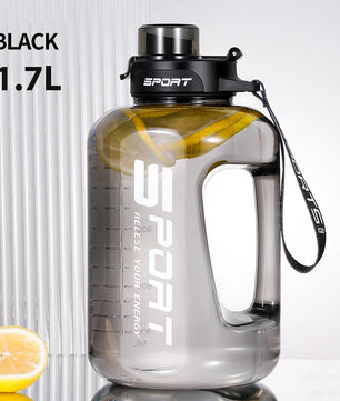 Water Bottle Large Sports Water Bottle Travel Kettle Large Fitness Gym Portable Capacity with Straw Leakage-Proof Cup Drinkware