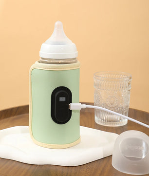 USB constant temperature heating bottle cup cover insulation artifact warm milk cover portable universal insulation cover for ou