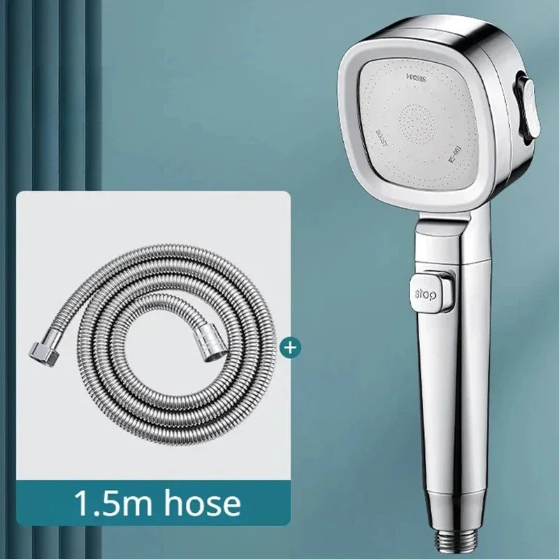 Xiaomi High Pressure Shower Head 3 Modes Adjustable Filter Shower Head Set New Smart Bathroom Shower Head Accessories Sprayer