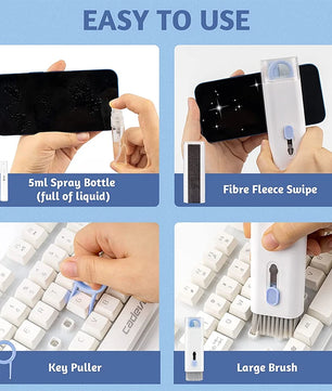 7-in-1 Multifunctional Cleaning Kit Laptop Keyboard Cleaning Brush Mobile Phone