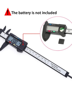150mm 100mm Electronic Digital Caliper Carbon Fiber Dial Vernier Caliper Gauge Micrometer Measuring Tool Digital Ruler